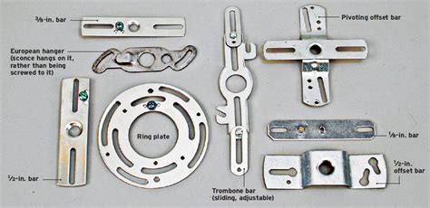 electrical box lamp mounting hardawre|light fixture mounting bracket.